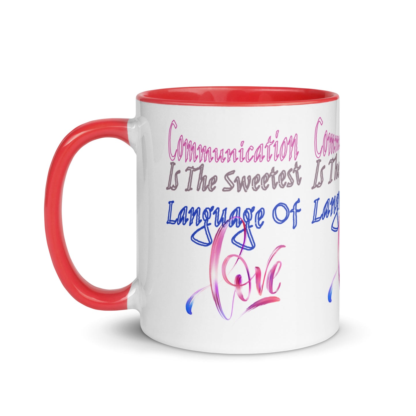 Communication Language of Love Mug! (with Color Inside)