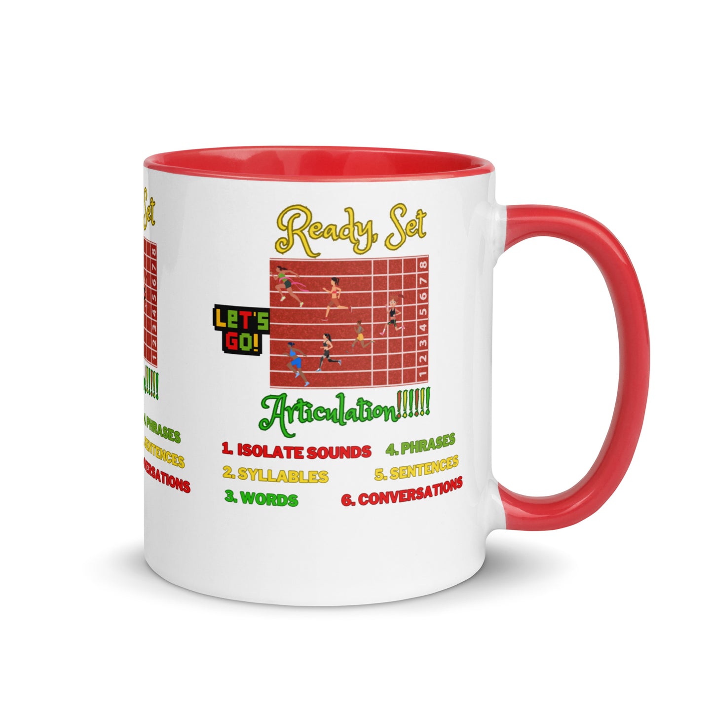 Let's Go Articulation! (Mug with Color Inside)