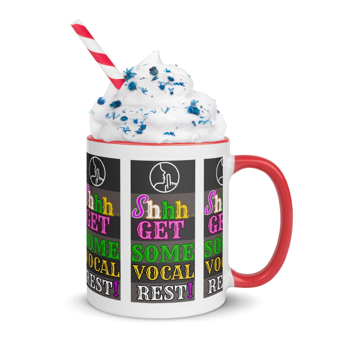 Vocal Rest! (Mug with Color Inside)