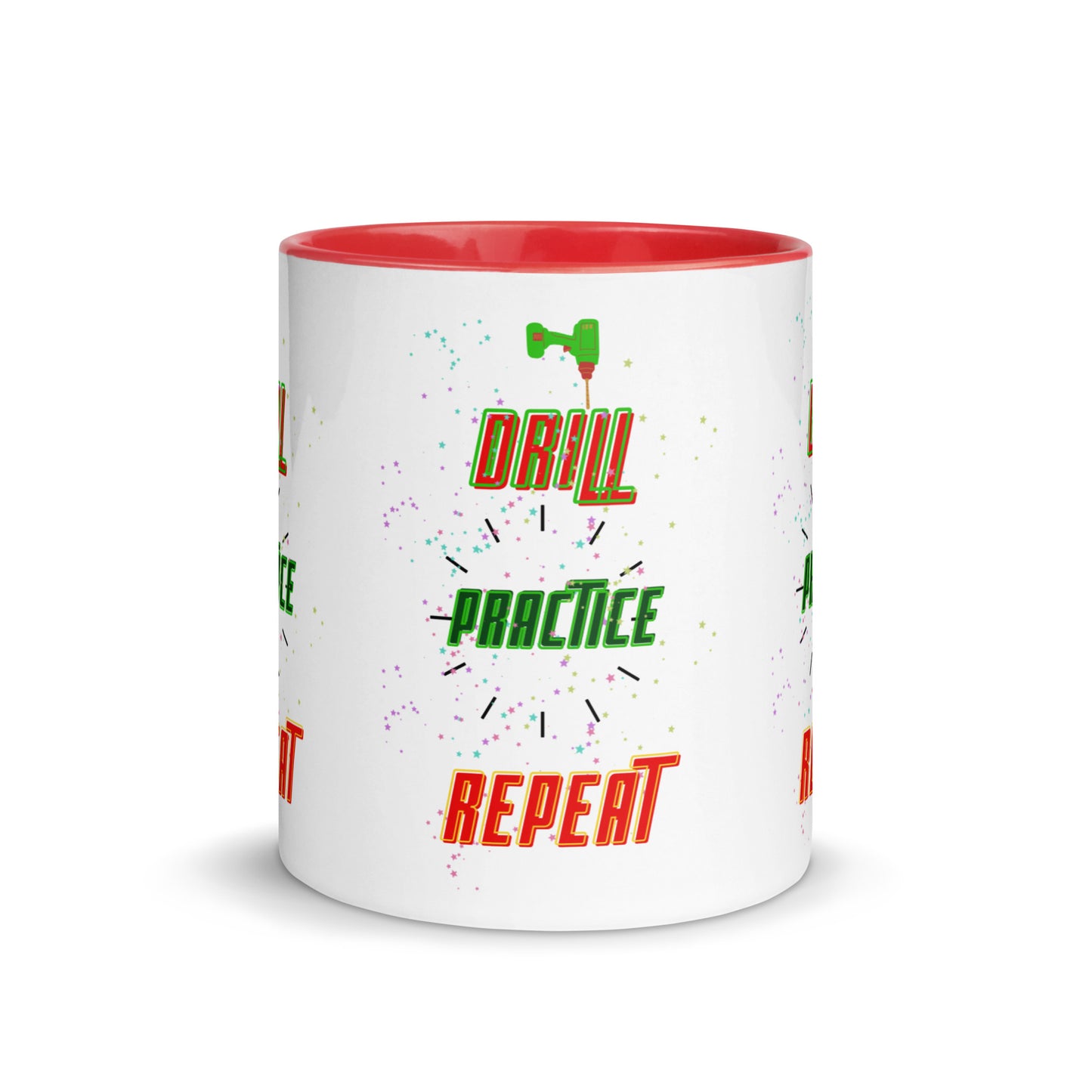Drill Practice Repeat! Mug