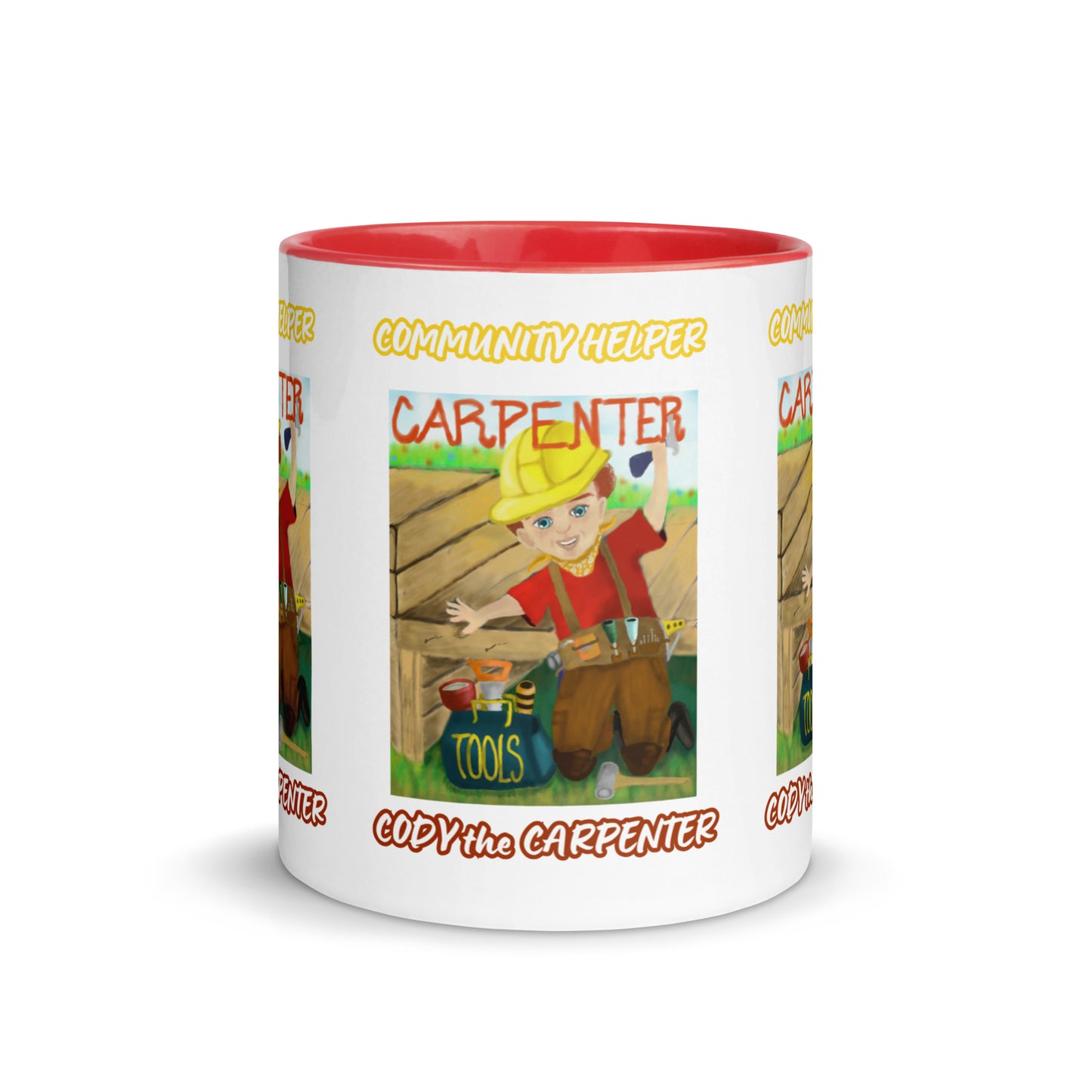 Cody the Carpenter (Community Helper) 11oz. Mug with Color Inside