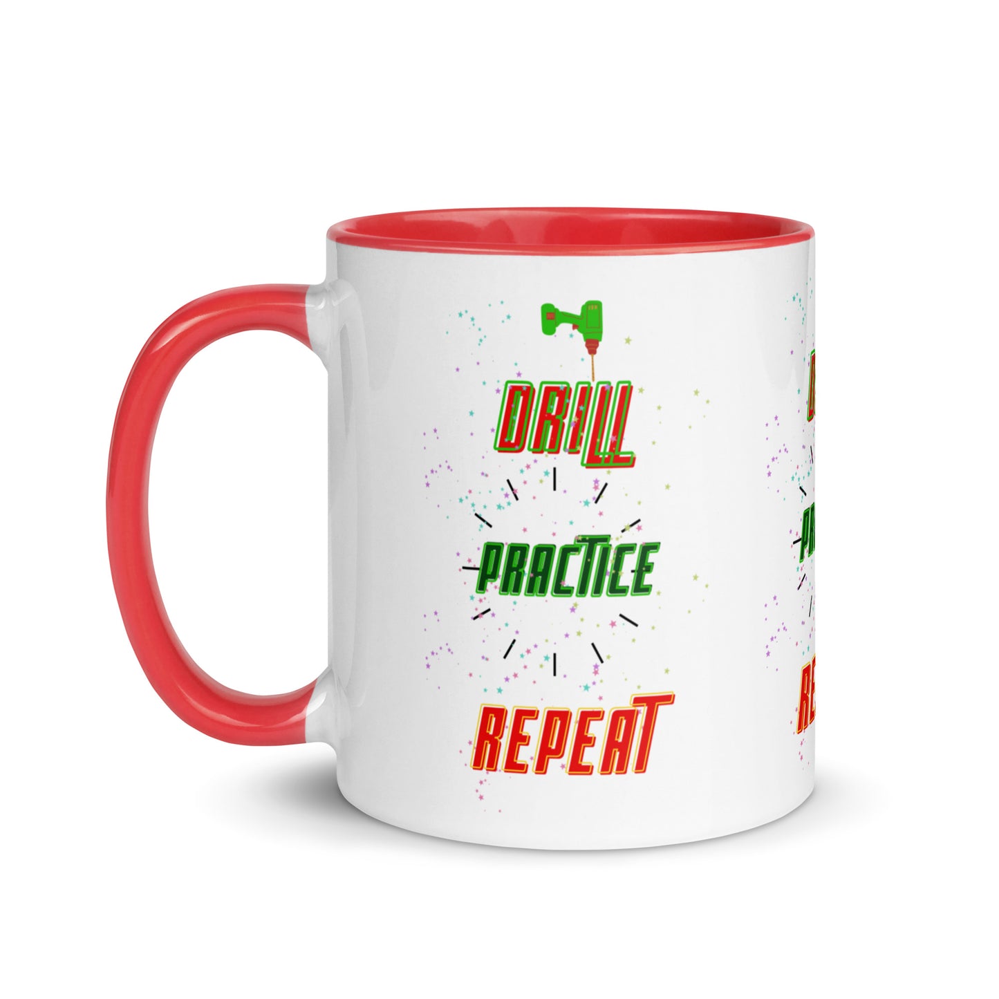 Drill Practice Repeat! Mug