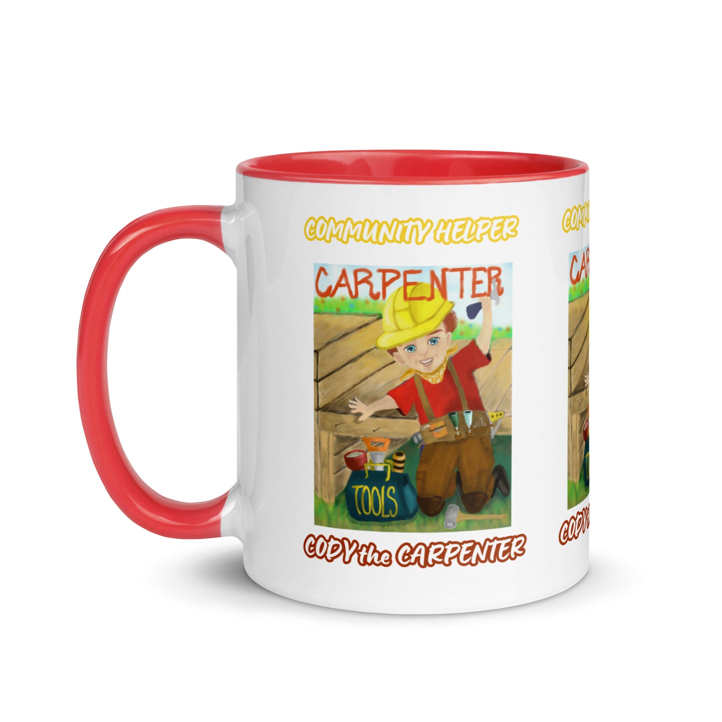Cody the Carpenter (Community Helper) 11oz. Mug with Color Inside