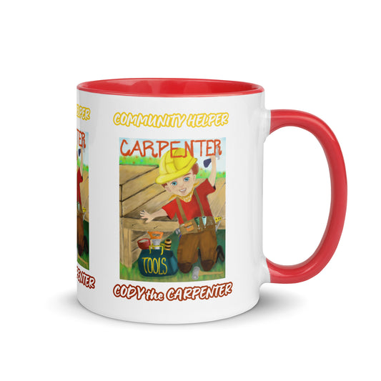 Cody the Carpenter (Community Helper) 11oz. Mug with Color Inside