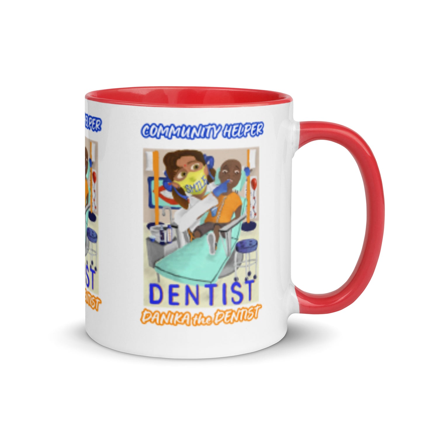 Danika the Dentist (Community Helper) 11oz. Mug with Color Inside