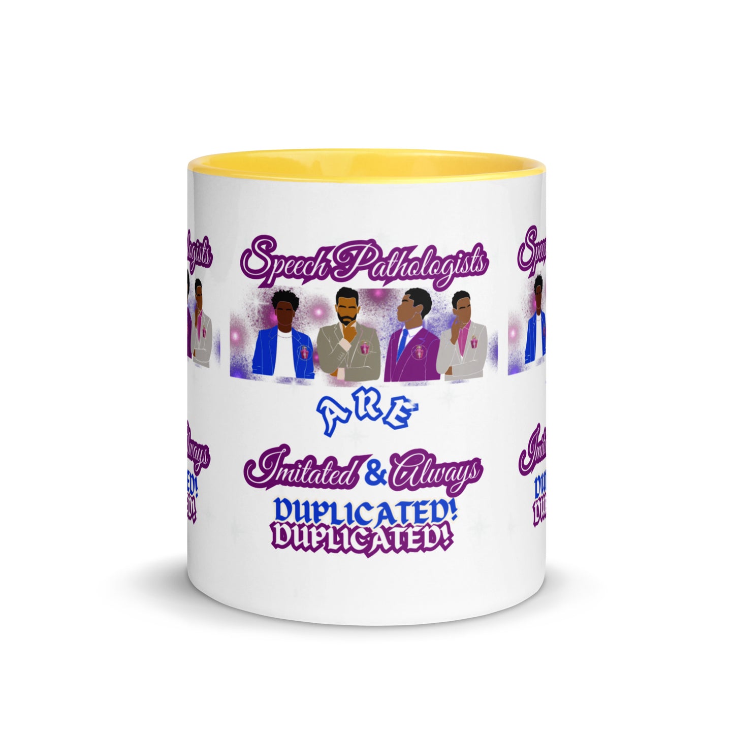 (Ebony Male) Imitated and Always Duplicated! Mug with Color Inside