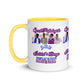 (Ebony Male) Imitated and Always Duplicated! Mug with Color Inside