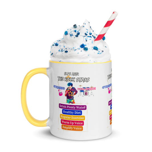 Rock Stars Of Vocal Hygiene! Mug with Color Inside