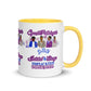 (Ebony Male) Imitated and Always Duplicated! Mug with Color Inside