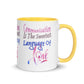 Communication Language of Love Mug! (with Color Inside)