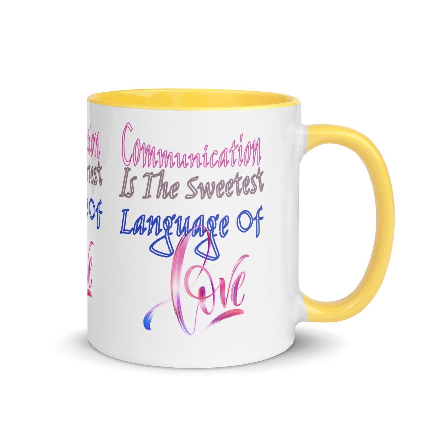Communication Language of Love Mug! (with Color Inside)