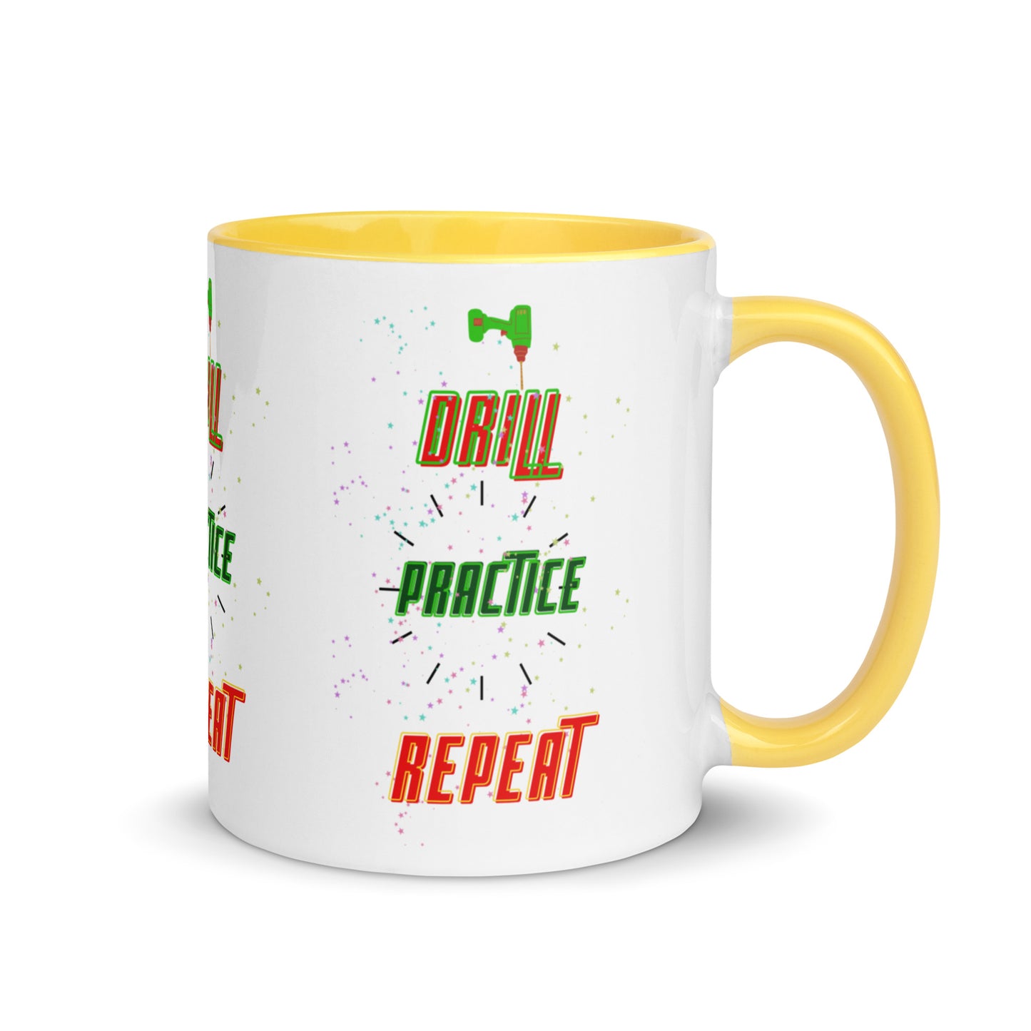 Drill Practice Repeat! Mug